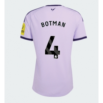 Newcastle United Sven Botman #4 Maglia Gara Terza Repliche 2026-27 Maniche Corte